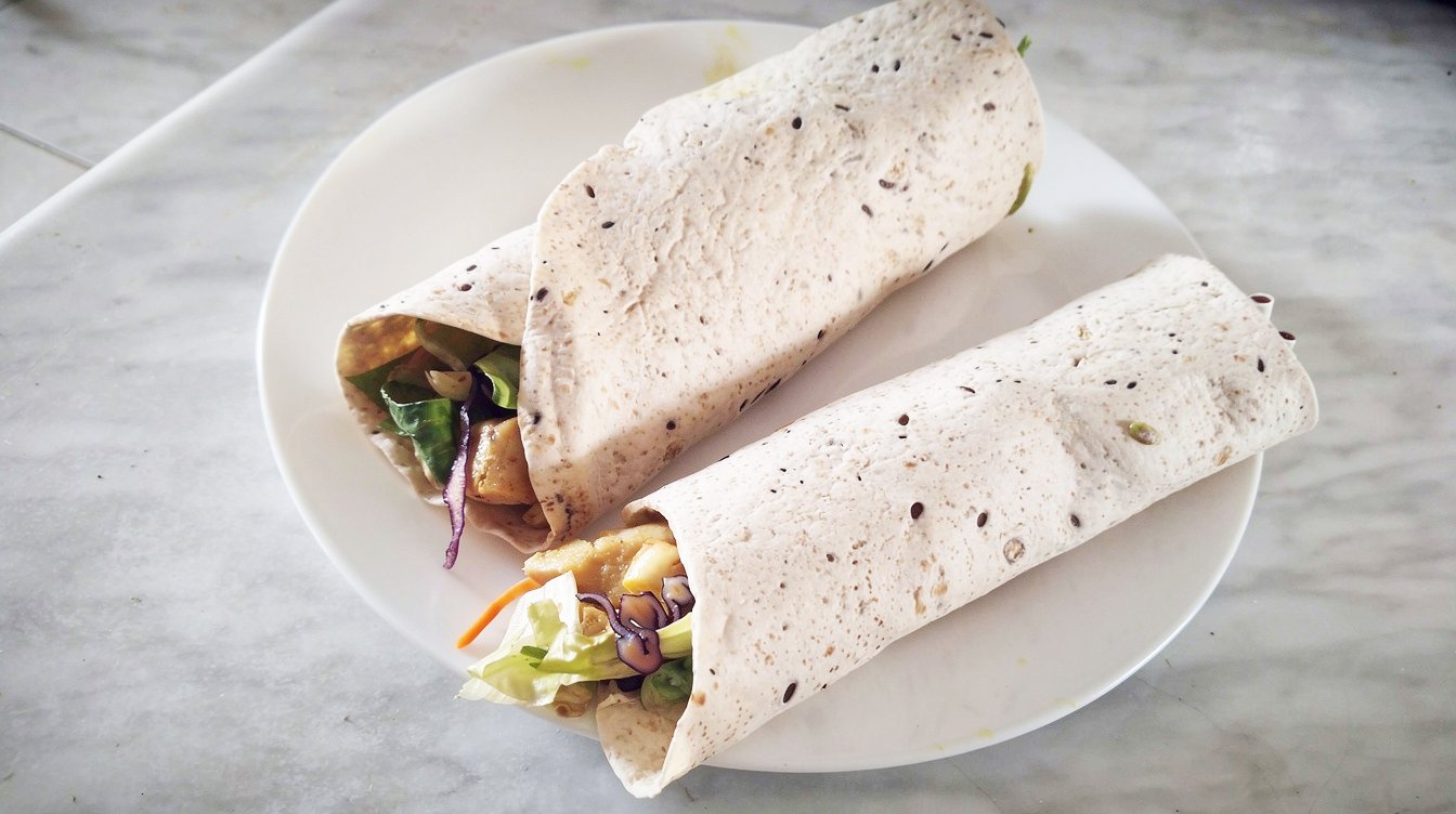 Svieži wrap s medovým kuraťom - 1